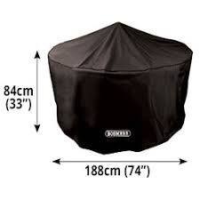 The vents prevent condensation and mildew from forming, whilst the drawstring and velcro keep the furniture cover. Round Garden Furniture Set Covers Garden4less Uk Online Garden Superstore