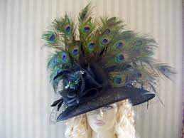 Sale Kentucky Derby Hat Preakness Hat Peacock Hat Belmont Hat Tea Hat Ascot Hat Victorian Hat Downton Abbey Hat Derby Hats Kentucky Derby Hat Kentucky Derby