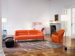 Sofa berwarna di kamar netral. Odeon Dining Sofa Wittmann