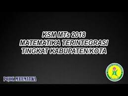 Soal ksm mts mapel matematika 2018 (naskah asli) sebagai wahana bagi siswa dalam mengembangakan bakat dan minat di bidang sains. Matematika Terintegrasi Ksm Mts Tingkat Kabupaten Tahun 2018 Part 1 Youtube