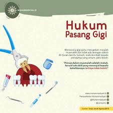 Gigi palsu atau gigi tiruan biasanya dibuat mirip seperti aslinya baik warna ataupun bentuknya. Muhammadiyah On Twitter Memasang Gigi Palsu Merupakan Hajat Kebutuhan Bagi Orang Yang Tidak Ada Lagi Giginya Untuk Bisa Mengunyah Makanan Sebelum Ditelan Atau Untuk Membantu Pencernaan Makanan Selain Itu Juga Untuk Mempermudah Dalam