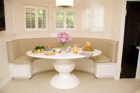 Booth In Kitchens Design Ideas Pictures Remodel And Decor Kitchen Booths Transitional Dining Room Oval Table Dining