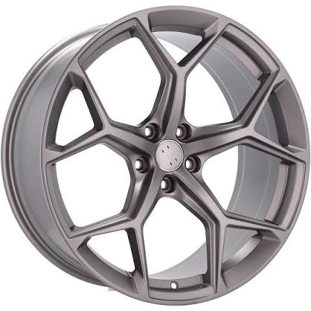 Double five-spoke wheel