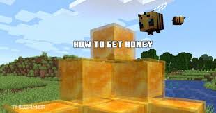 Bee nests are naturally generated blocks that house bees. Minecraft How To Get Honey And What It Does