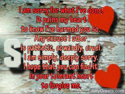 This poetry about forgiveness is about burying the past and letting go of useless fights and resentment. I Am Sorry Poems For Mom