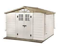 Vous cherchez un abri de jardin ? Abri De Jardin En Resine 8m2 Myosotis Abrirama Evo280 Abrirama Carports Aluminium Et Pergolas Alu De Qualite A Prix Serre