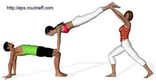 Pin On Poses De Yoga Pour Deux Personnes