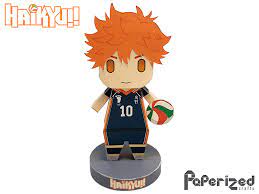 Despite making some excessively ignorant decisions, hinata is shown to be a surprisingly observant young boy. Haikyuu Shoyo Hinata Papercraft Paperized Crafts