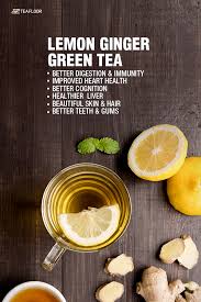Lemon Ginger Green Tea Green Tea Lemon Green Tea Price Lemon Benefits