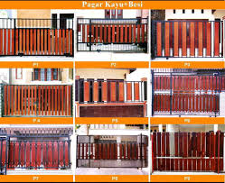 Contoh Model Desain Pintu Pagar Modern Terbaru Pintu Pagar Rumah