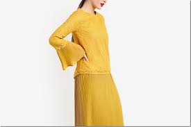 Baju kurung baju kurung lily in blue. Mod Kurung Kedah Style Your Chic Raya 2017 Wardrobe Needs