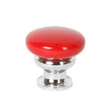 lewis dolin lew 81140 knob candy red