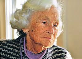 She waited until it was time to go