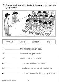 Peraturan pemerintah republik indonesia nomor 82 tahun 2001. Kata Perintah Tahun 3 Cute766