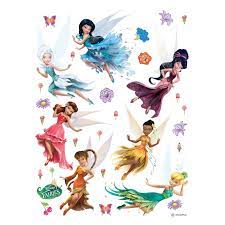 Meine tochter luna wünschte sich zu ihrem 3. Disney Sticker Wandsticker Feen Tinkerbell 65x85cm