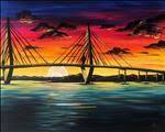 Sunset at Ravenel Bridge