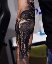 113 Stunning Elephant Tattoos Designs Meanings Media Democracy Realistic Elephant Tattoo Elephant Tattoos Elephant Tattoo Design