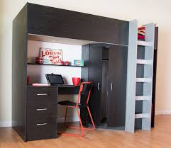 22 navy & brass bunk. High Sleeper Cabin Bed With Desk And Wardrobe Calder