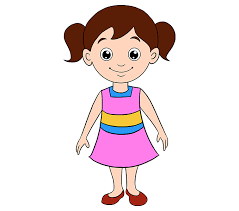 How To Draw A Cartoon Girl In A Few Easy Steps Easy Drawing Guides Easy Cartoon Drawings Cartoon Drawing For Kids Cartoon Drawings