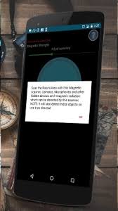 All the electronic devices such as hidden cameras have their magnetic field. Ø¨Ø±Ù†Ø§Ù…Ù‡ Ø§Ù†Ø¯Ø±ÙˆÛŒØ¯ Ø¢Ø´Ú©Ø§Ø±Ø³Ø§Ø² Ø¯Ø³ØªÚ¯Ø§Ù‡ Ù…Ø®ÙÛŒ Ú†Ø§Ø±Ø®ÙˆÙ†Ù‡