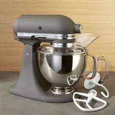 For further information visit our website: Kitchenaid Artisan Series 5 Quart Tilt Head Imperial Grey Stand Mixer Reviews Crate And Barrel Kitchenaid Artisan Kitchen Aid Kitchen Aid Mixer