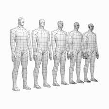 Zygote body is a free online 3d anatomy atlas. 3d Mesh Hero Male Body Turbosquid 1270400