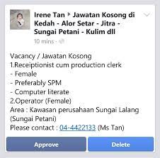 Jawatan kosong suruhanjaya perkhidmatan pe… warganegara malaysia yang berminat bekerja di suruhanjaya perkhidmatan pelajaran (spp) dan berkelayakan dipelawa untuk memohon sekarang juga. Facebook