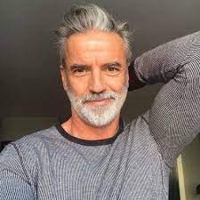 Stunning 46 Awesome 50s Hairstyles Men Ideas Grey Hair Men 50s Hairstyles Men Hair And Beard Styles