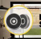Amazon.com: G.A.S Hardware NuAir - Rodillo para puertas corredizas de  vidrio, reemplazo de rodillo para reparación de puertas de vidrio de patio,  ...