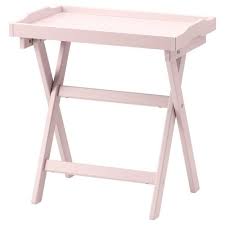 Maryd Tepsi Masa Pembe 58x38x58 Cm Ikea Fikirleri Oturma Odalari Tepsi