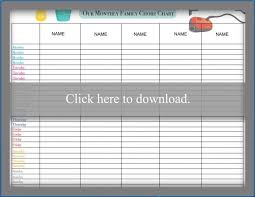 Creating And Using Family Chore Charts Lovetoknow