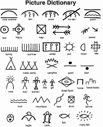 Native American Pictographs Activity Education Com American Symbols Native American Symbols Native Americans Unit