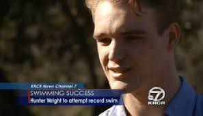 Hunter Wright becomes youngest ever to swim Magellan Strait