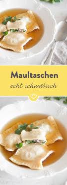 Schwabisches Original Maultaschen Mit Traditioneller Fullung Rezept Rezepte Maultaschen Rezept Teigtaschen