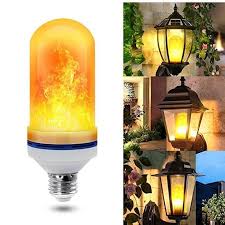 Led Flame Effect Flickering Fire Light Bulb With Gravity Sensor Rigal Special Clothes And Accessories Bulb Mood Lamps Light Bulb