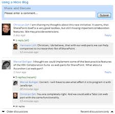 Sharepoint Microblogging And Chat Web Part
