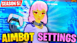 New Best Controller Fortnite Settings Sensitivity Linear Aimbot Season 5 Settings Ps5 Xbox Youtube