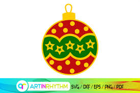 Download Christmas Ball Christmas Ball Svg Graphic By Artinrhythm Creative Fabrica SVG Cut Files