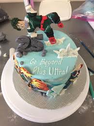 Birthday Cake For My Hero Cattoo444 S Unoriginal Blog Title After A Week Of Working On This Beauty Between My Anime Cake Edible Cake My Birthday Cake