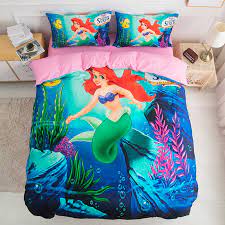 Pretty collection little mermaid reversible comforter set. The Little Mermaid Bed Linen Super Sale Now On Free Shipping
