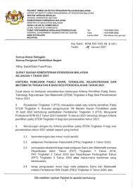 Surat pekeliling lembaga peperiksaan bil.1/2014: Moe Pekeliling