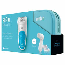 The extra soft wet & dry epilation for up to 4 weeks of smooth skin. Depiladora Pack Braun 5545 Gifset Silk Epil 5 Centro Hogar Sanchez