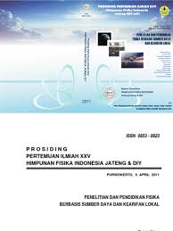 Melihat isi dunia dalam sebuah buku. Prosiding Pertemuan Ilmiah Hfi Jateng2011 Fisika Unsoed