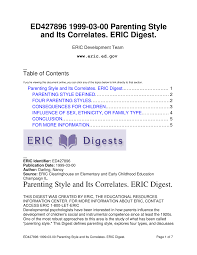 Why we procrastinate procrastinators are made not born. Pdf Parenting Style And Its Correlates