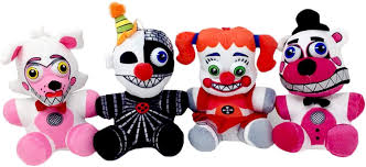 Select from 35970 printable coloring pages of cartoons, animals, nature, bible and many more. Amazon Com Five Nights At Freddy S Sisters Plush Toy Set Of 4 Ennard Funtime Foxy Funtime Freddy Circus Baby Toys Games