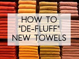 How To Stop New Towels From Moulting - Dengarden