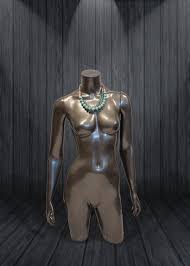 A full length clothes mannequin has arms, legs, head, and torso, for a complete look at the clothing. Female Torso Mannequin With Arms