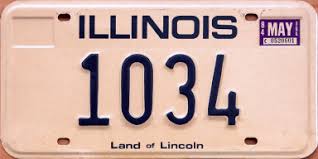Printed by authority of the state of illinois. Rick Kretschmer S License Plate Archives Illinois Passenger Cars 1979 Present