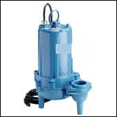 Sewage ejector pumps can pump high volumes of sewage (up to 220 gallons per minute). Grinder Pumps