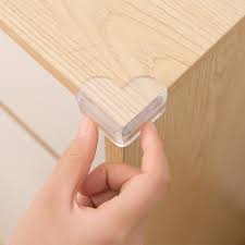 4pcs Lot Soft Silicone Edge Corner Guards Safety Table Corner Protector For Children S Table And Coffee Table In 2020 Corner Guards Corner Protectors Childrens Table